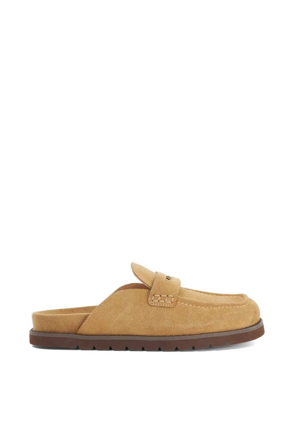 Dune London Dune London Women's 'Goldens' Suede Mules in Natural