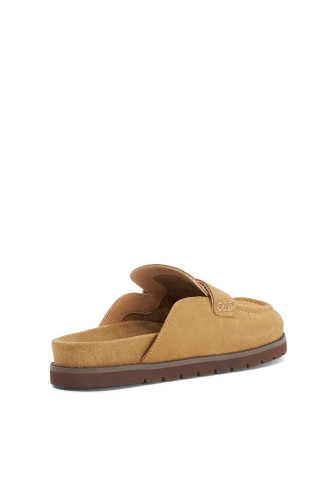 Dune London Dune London Women's 'Goldens' Suede Mules in Natural - 3