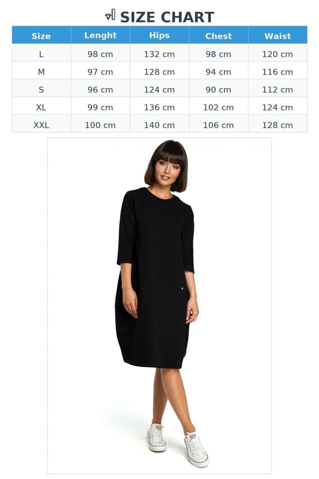 Love Lace Love Lace Women's Knit Pocket Tunic Dress Comfortable Everyday in Black - 3