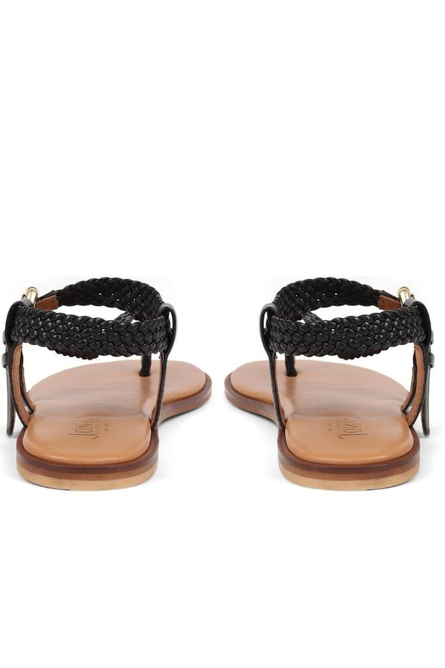 Jones Bootmaker Jones Bootmaker Women's Gabrielah Toe-Post Sandals in Black - 3
