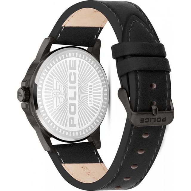 Police Police Men's PEWJB2194502 Cliff 47mm Quartz Watch in Black - 2