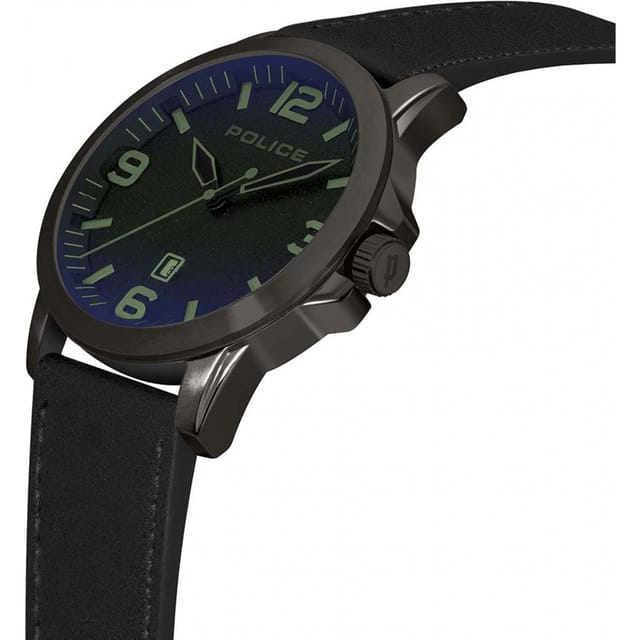 Police Police Men's PEWJB2194502 Cliff 47mm Quartz Watch in Black - 3