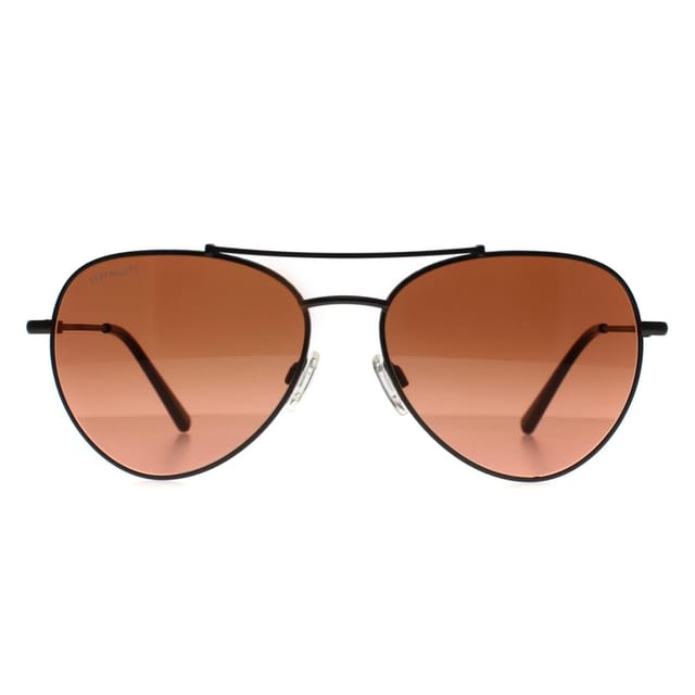 Serengeti Serengeti Men's Aviator Matte Dark Gunmetal Mineral Drivers Gradient Photochromic Pete in Grey - 2