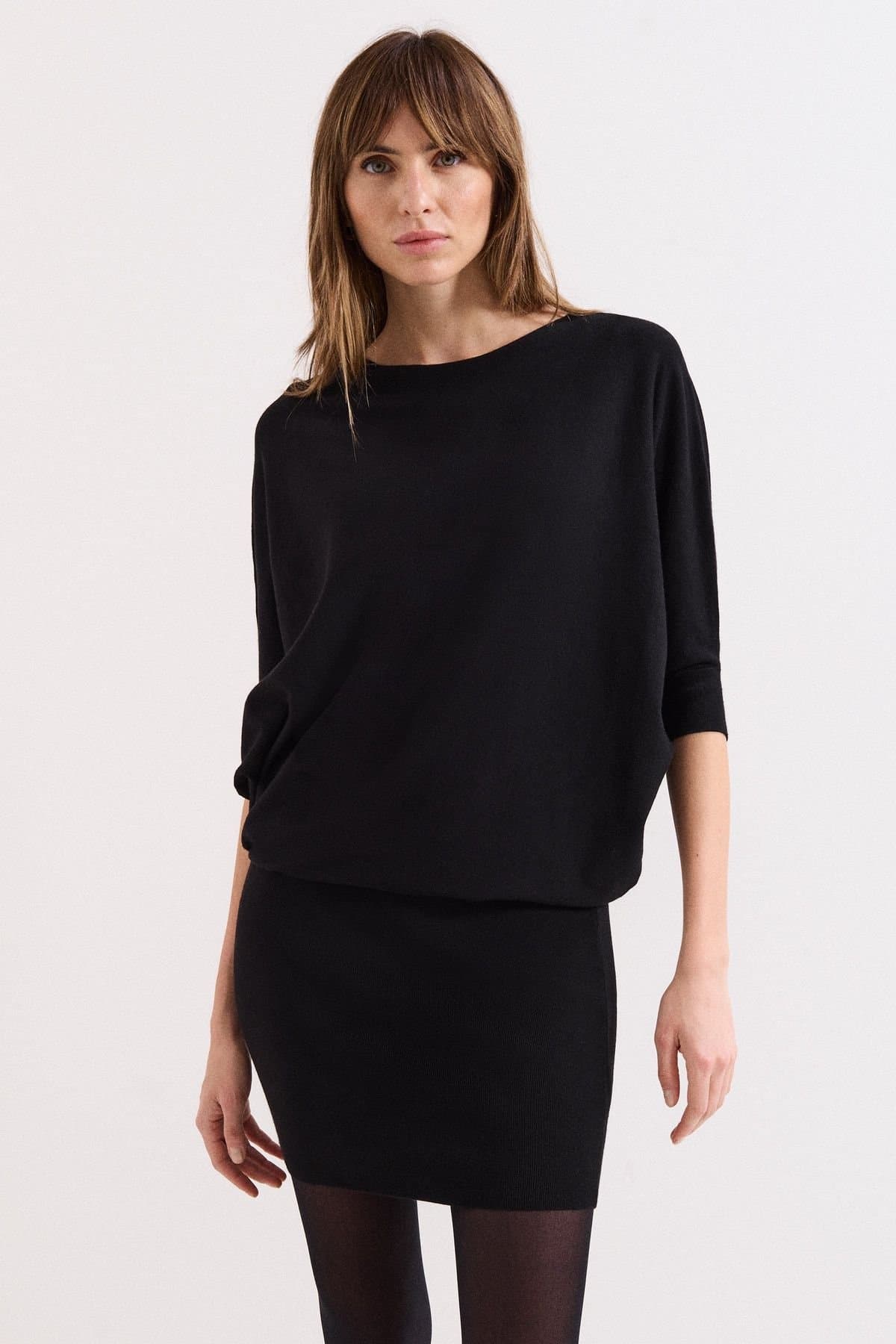 Phase Eight Phase Eight Women's Becca Batwing Dress in Black