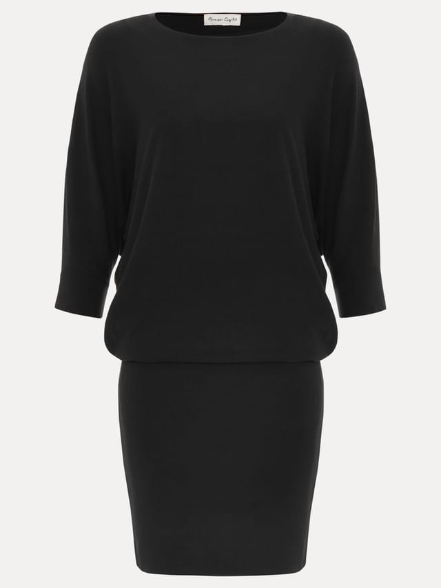 Phase Eight Phase Eight Women's Becca Batwing Dress in Black - 2