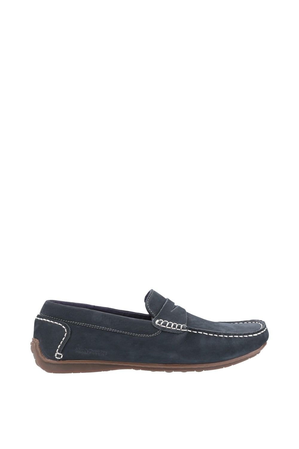 Hush Puppies Hush Puppies Men's 'Roscoe' Slip On Shoes in Navy - 4