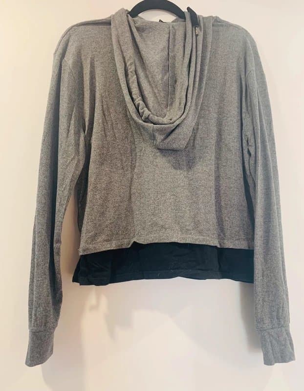 Bershka Bershka grey sweatshirt/hoodie