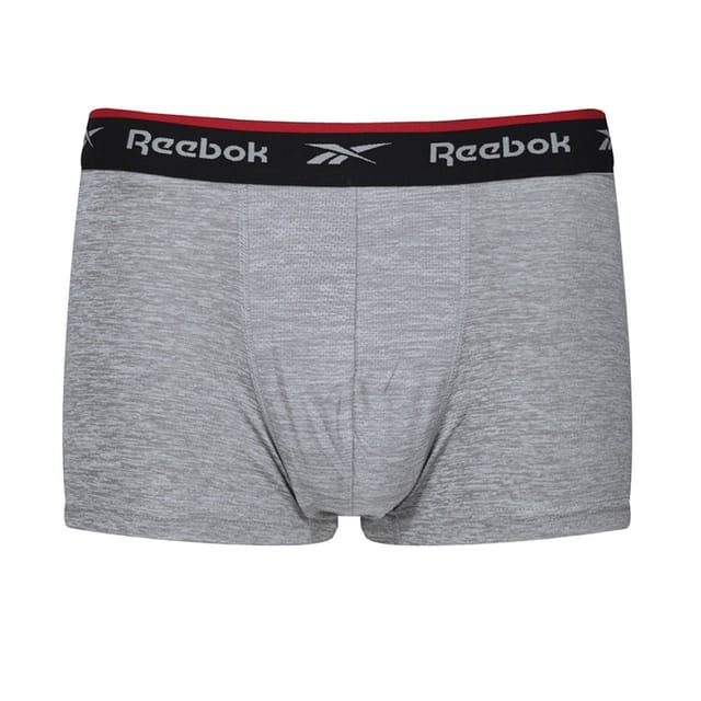 Reebok Reebok Men's Redgrave Sports Boxer Shorts (Pack of 3) in Black - 3