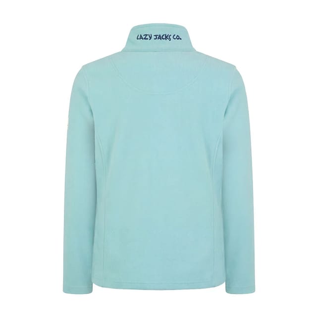 Lazy Jacks Lazy Jacks Women's Full Zip Jacket in Mint - 2