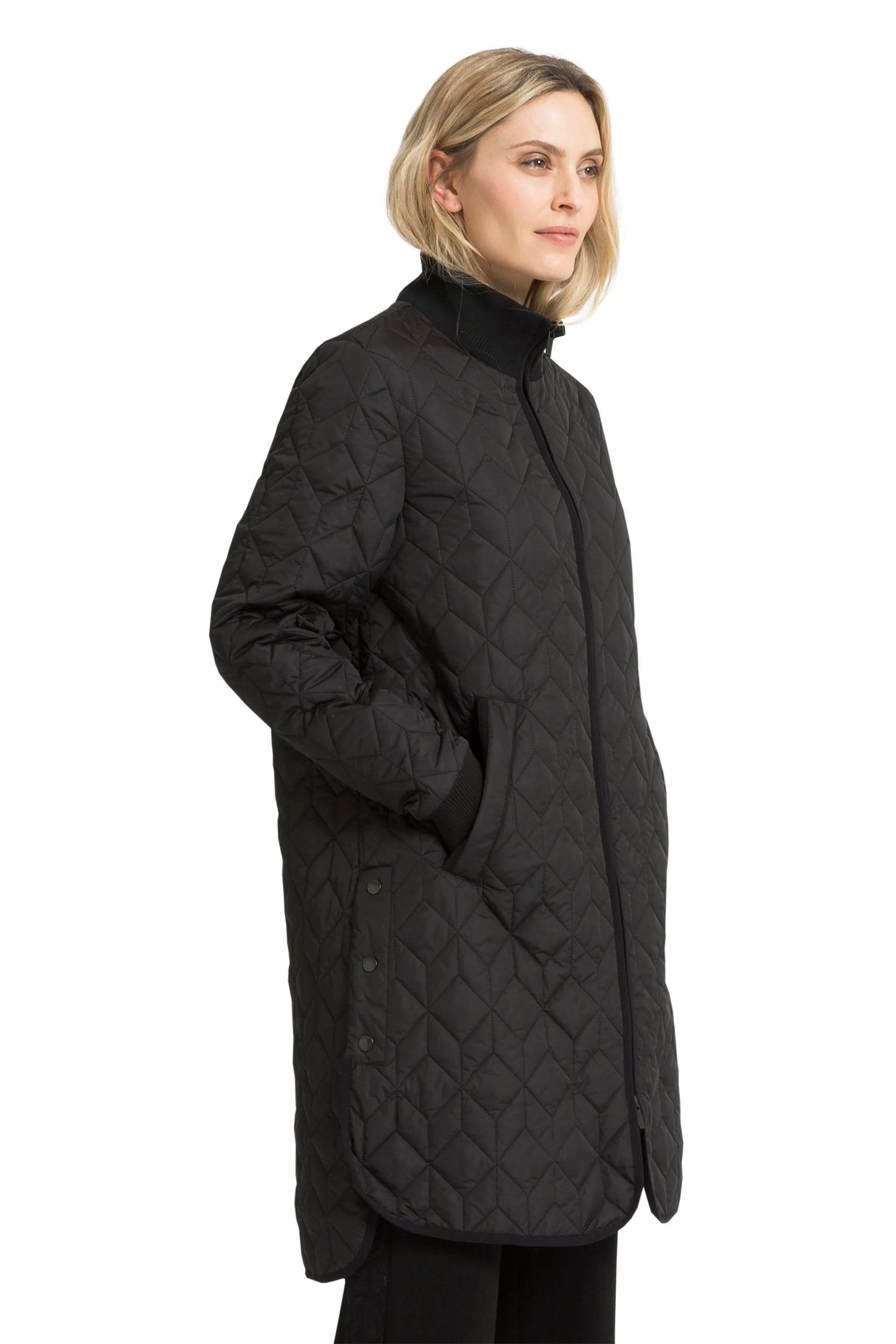 Ilse Jacobsen Ilse Jacobsen Women's Long Quilted Padded Coat Black