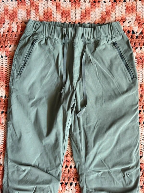 Eddie Bauer Green Thermal Pants - 1