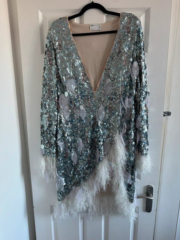ASOS Sequin dress with tassels