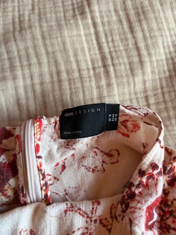 ASOS Design Halter mini dress