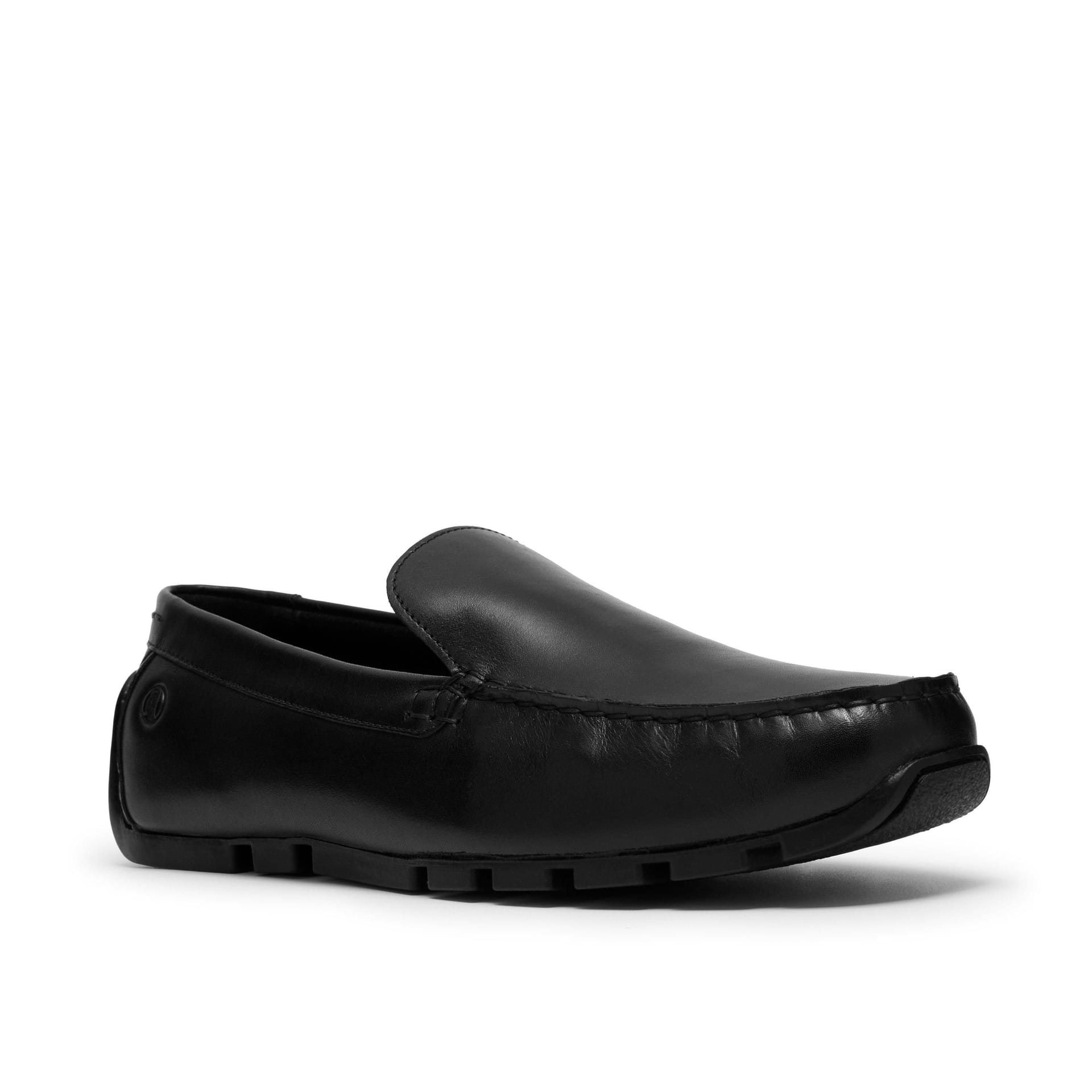 Clarks Clarks Men's Corsley Plain Black Leather Loafers, Slip Ons - 4
