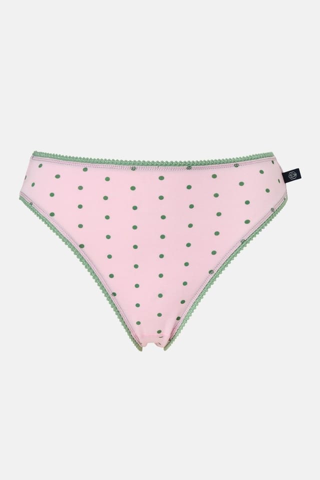 British Boxers British Boxers Women's Pack of Four "Juniper" Bamboo High Leg Knickers - 3