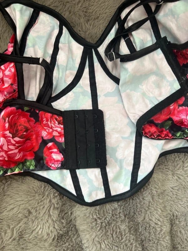 ASOS rose corset top - 1