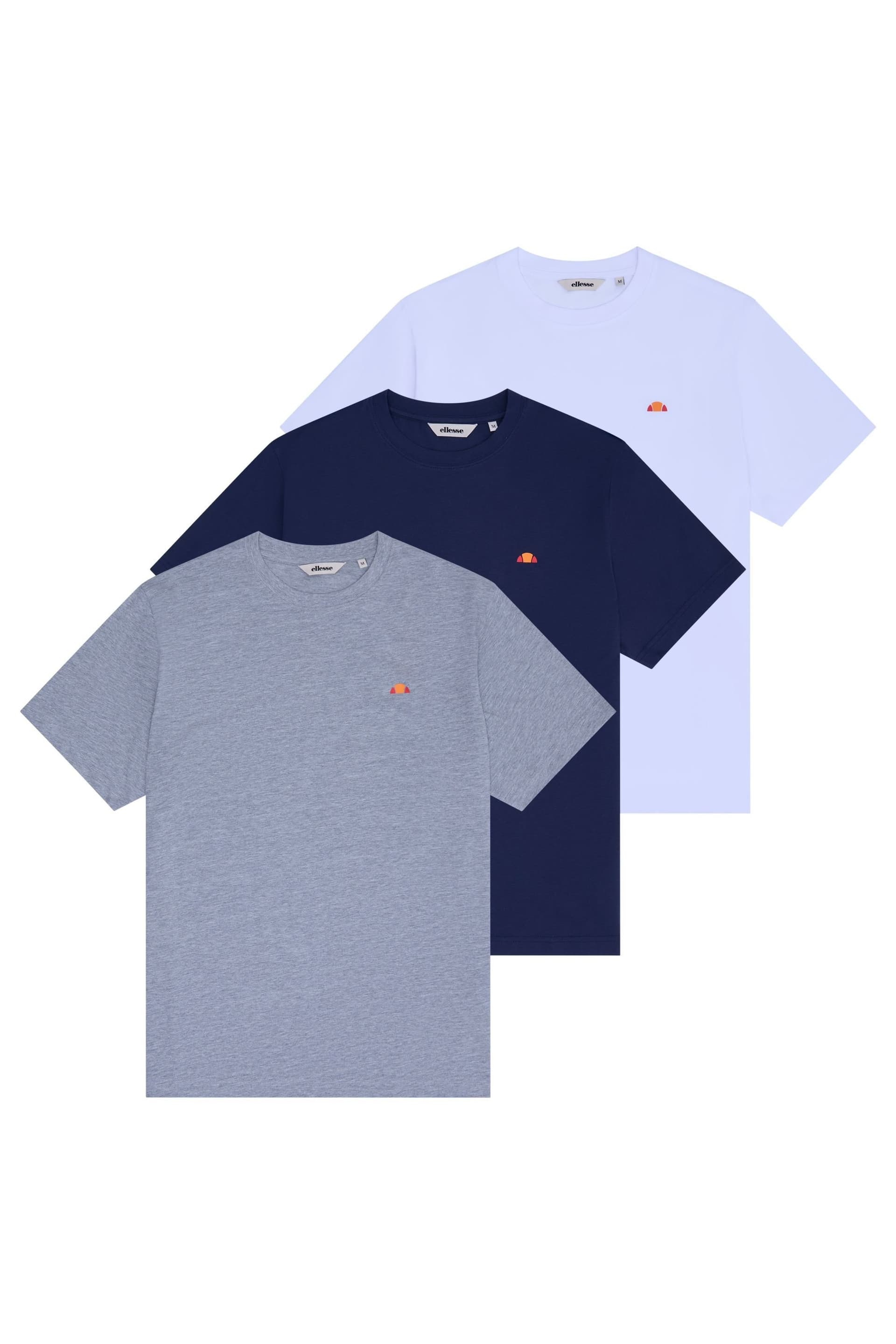 Ellesse Ellesse Men's Vizuvi Tee (3 pack)