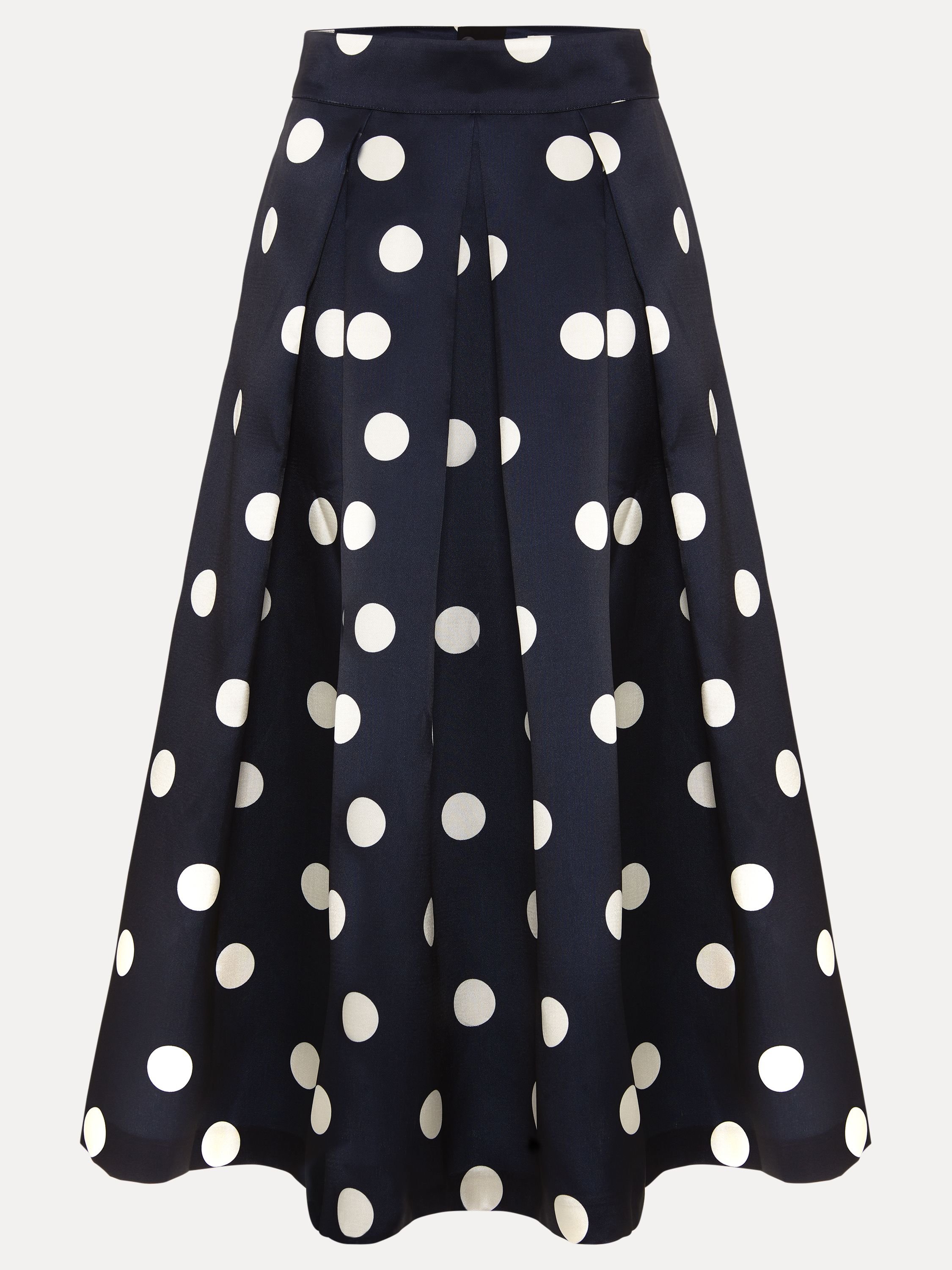 Phase Eight Phase Eight Women's Celeste Midi Skirt in Dark Navy - 2