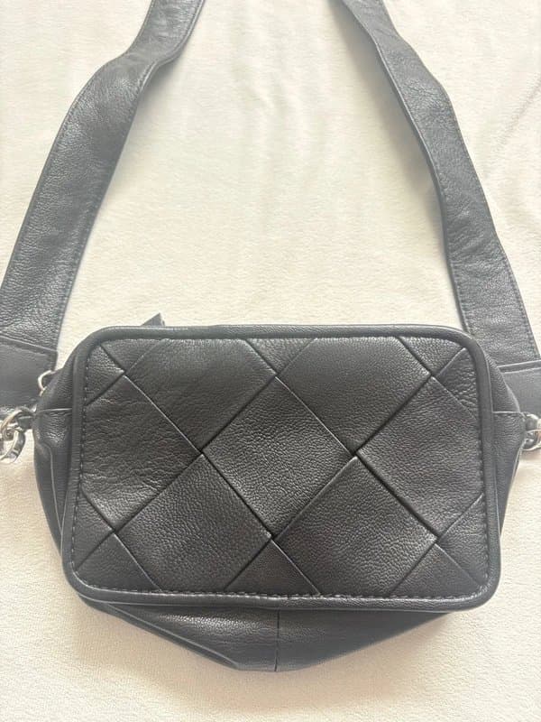 ASOS leather cross body bag