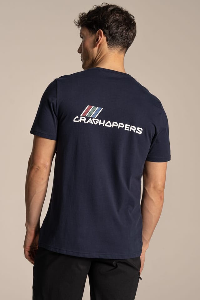 Craghoppers Craghoppers Men's Lucent Relaxed Fit Short Sleeved T-Shirt in Dark Blue - 2