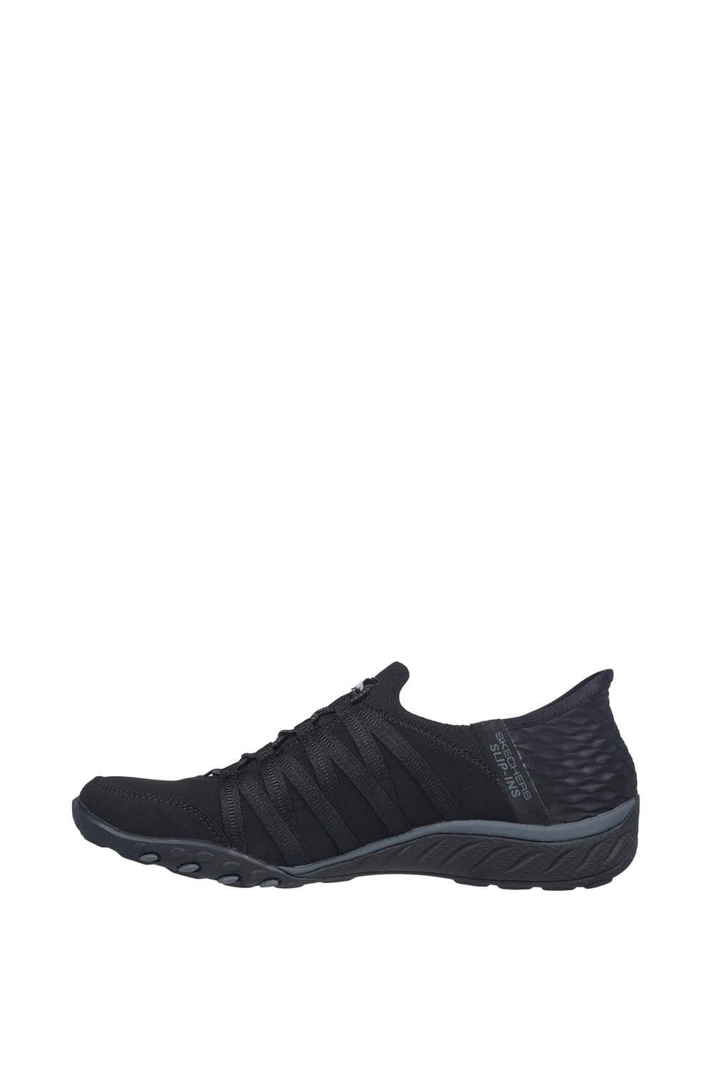 Skechers Skechers Women's Breathe-Easy - Roll-With-Me Trainer in Black - 4