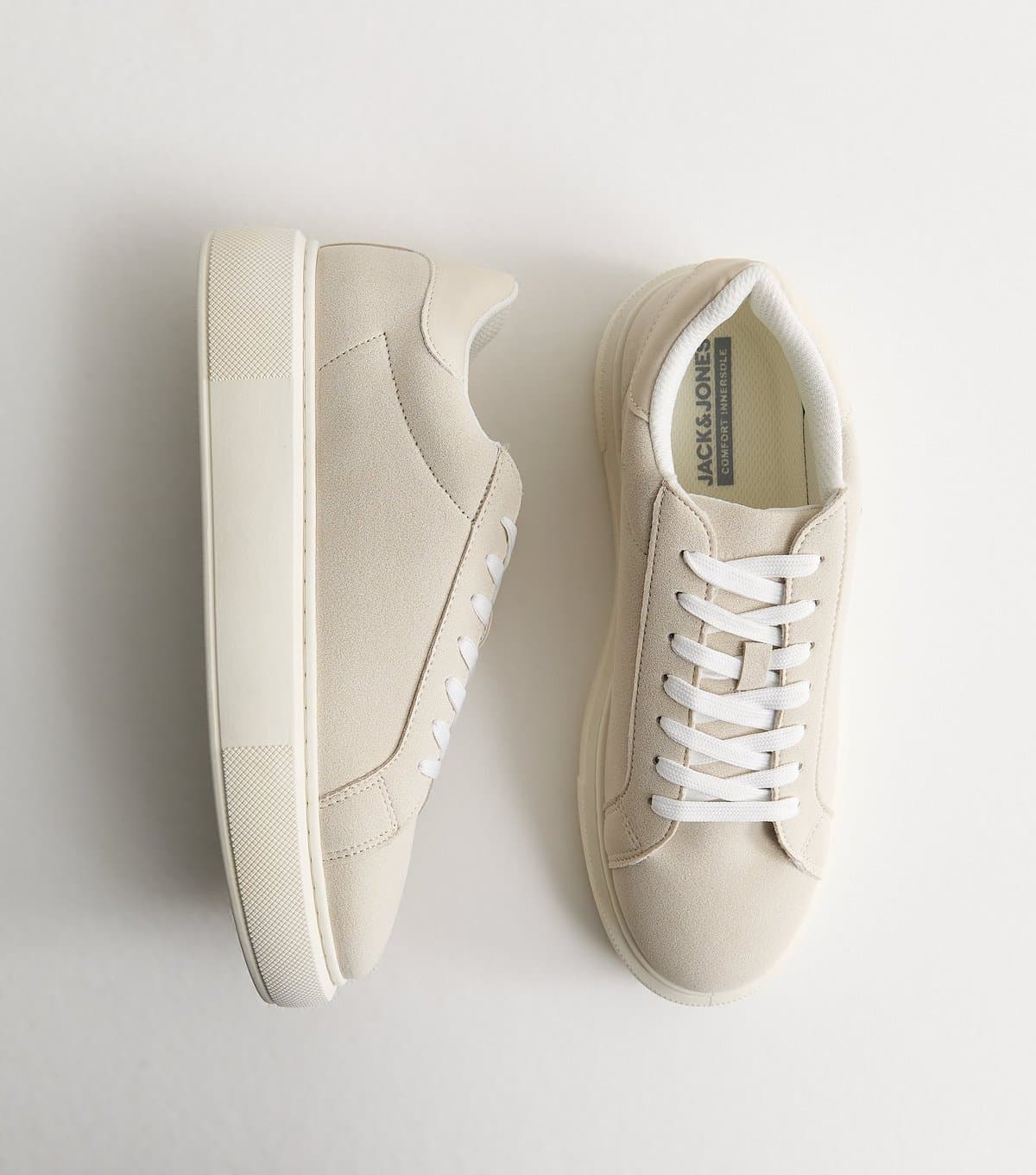 jack & jones Jack & Jones Stone Faux Suede Trainers