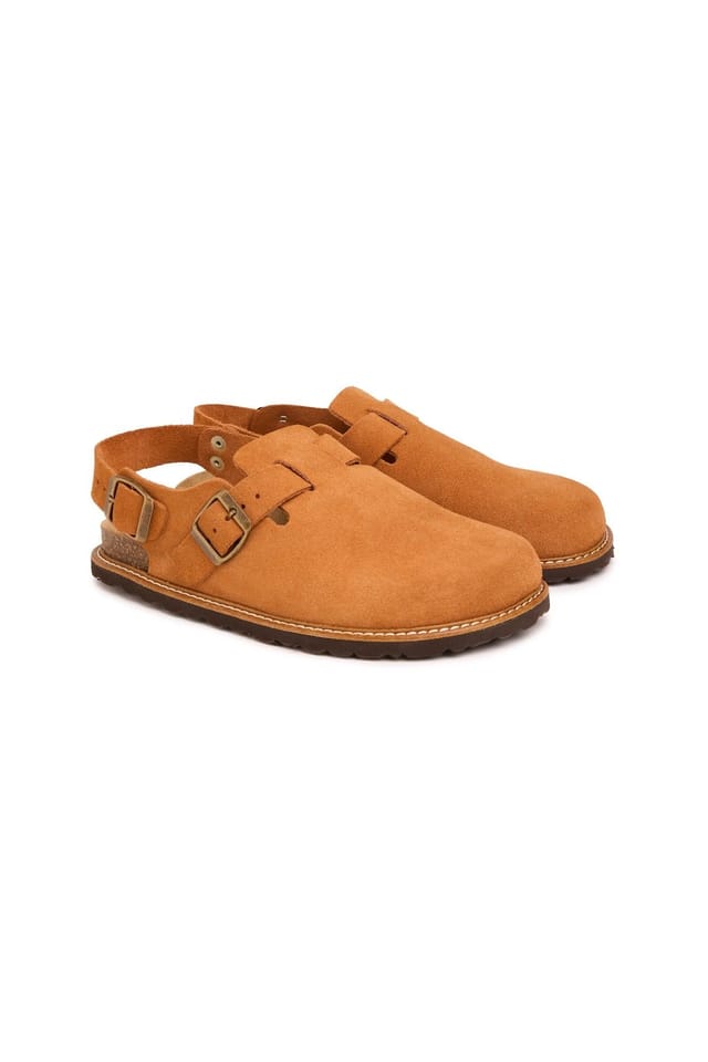 Celtic & Co Celtic & Co Women's Welt Sole Sling Back Clogs in Light Tan - 3