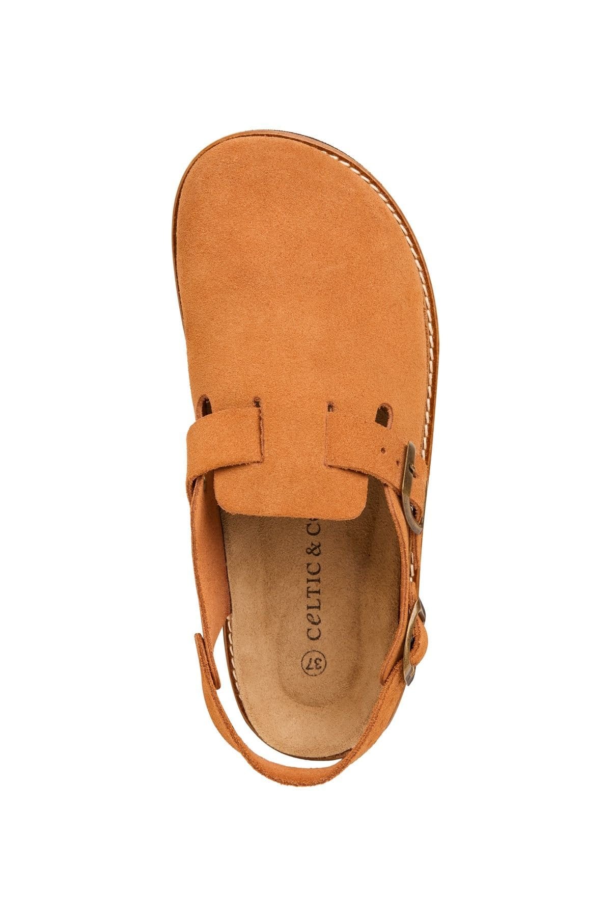 Celtic & Co Celtic & Co Women's Welt Sole Sling Back Clogs in Light Tan - 4