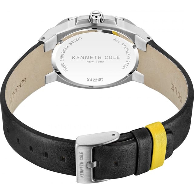 Kenneth Cole Kenneth Cole Men's KCWGA2218302 Classic 41mm Quartz Watch in Black - 2