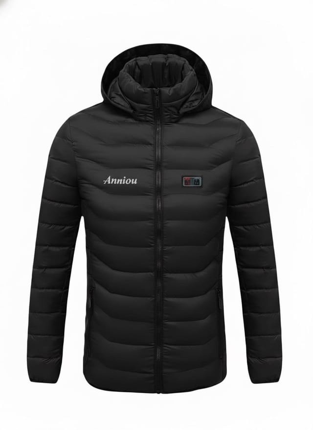 Anniou Anniou Women's Women's Heated Jacket in Black - 3