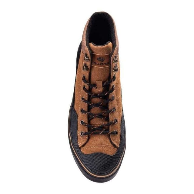 Iguana Iguana Men's Troper Suede Mid Cut Shoes in Brown - 3