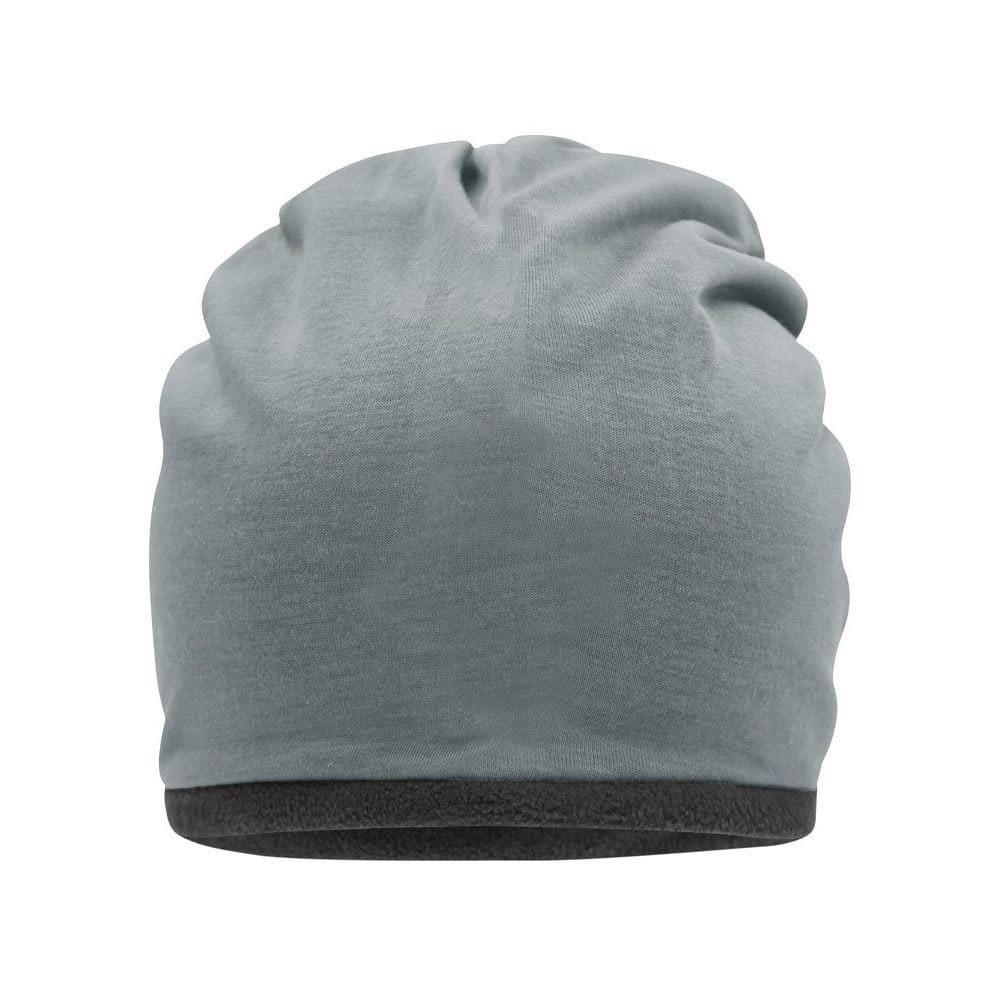Myrtle Beach Myrtle Beach Men's Fleece Beanie in Grey - 1