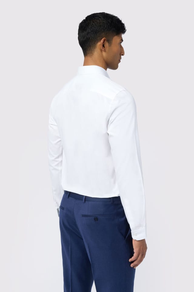 Ted Baker Ted Baker Men's Slim Fit Stretch Shirt in White - 2