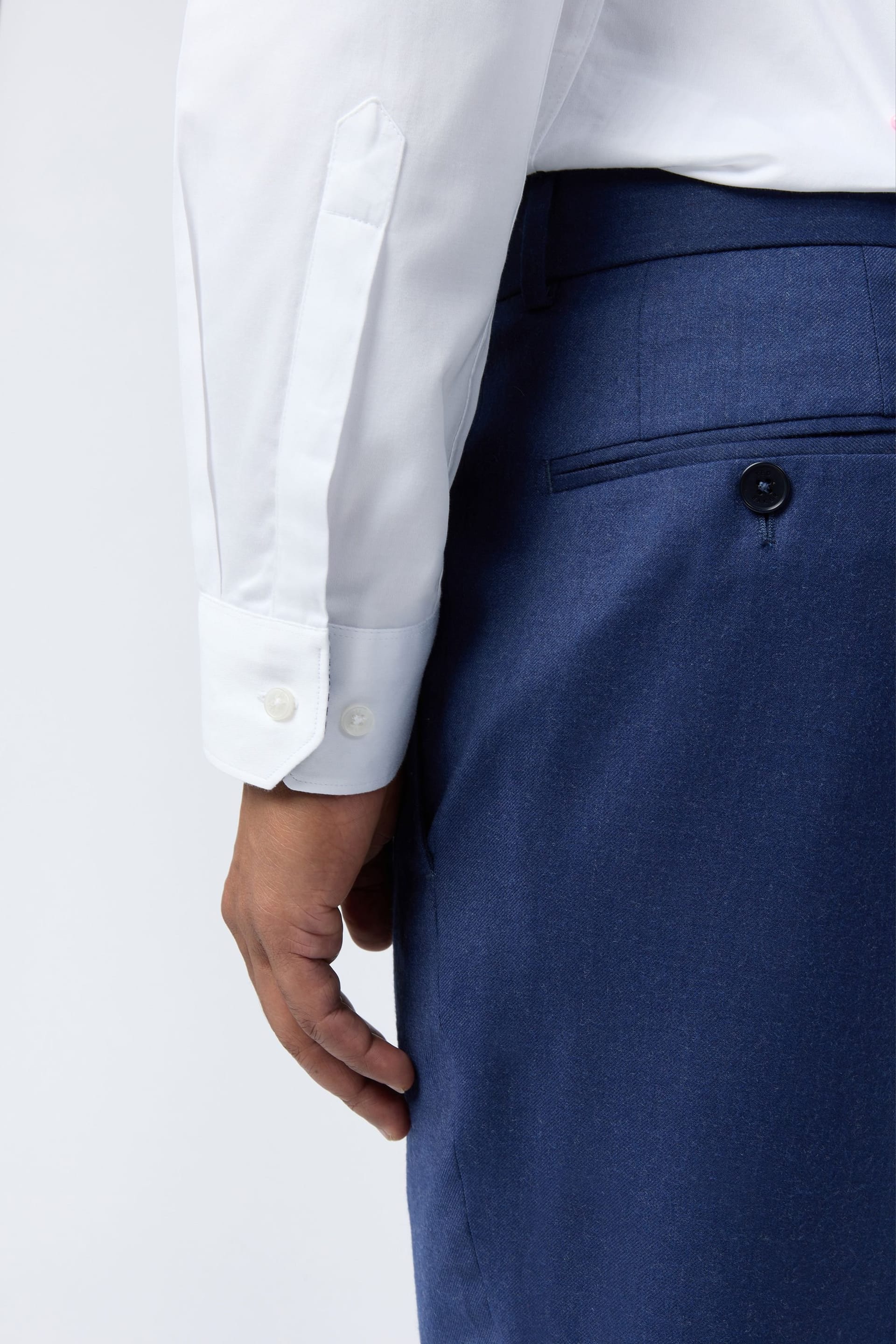 Ted Baker Ted Baker Men's Slim Fit Stretch Shirt in White - 4
