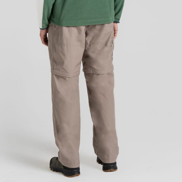 Craghoppers Craghoppers Men's Kiwi Convertible Water Repellent Anti-Insect Trousers in Beige - 3