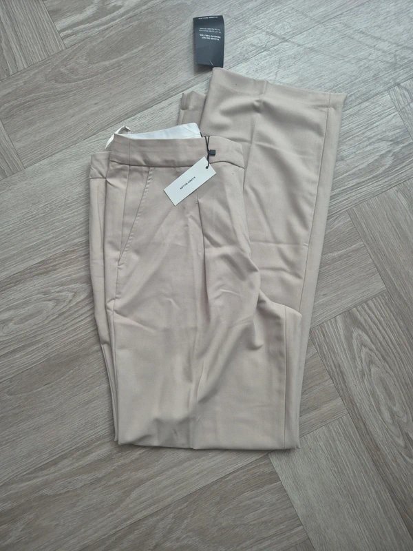 Karen Millen Karen Millen Stone tailored tapered leg trousers - 1