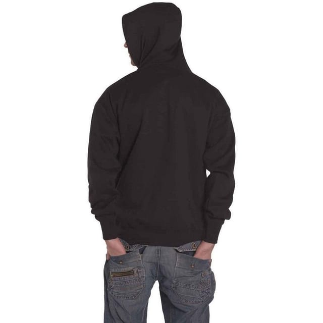 Marilyn Manson Marilyn Manson Men's Logo Pullover Hoodie in Black - 2
