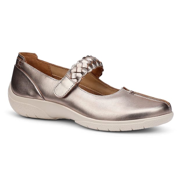 Hotter Hotter Women's 'Shake II' Mary Janes in Rose Gold - 2