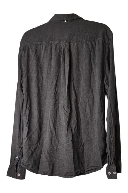 River Island Classic Grey Men's Long-Sleeve Shirt