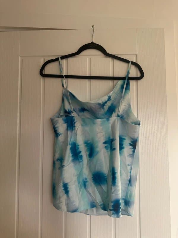 ASOS ASOS blue and white cami top