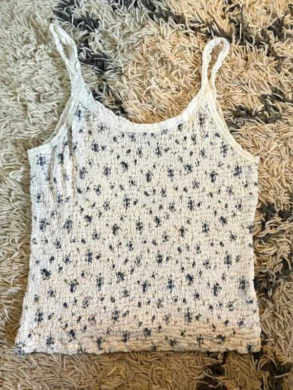 New Look Floral shirred top