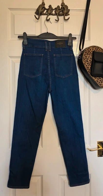 Swedish Hasbeens Swedish Hasbeens High Waisted Mom Jeans