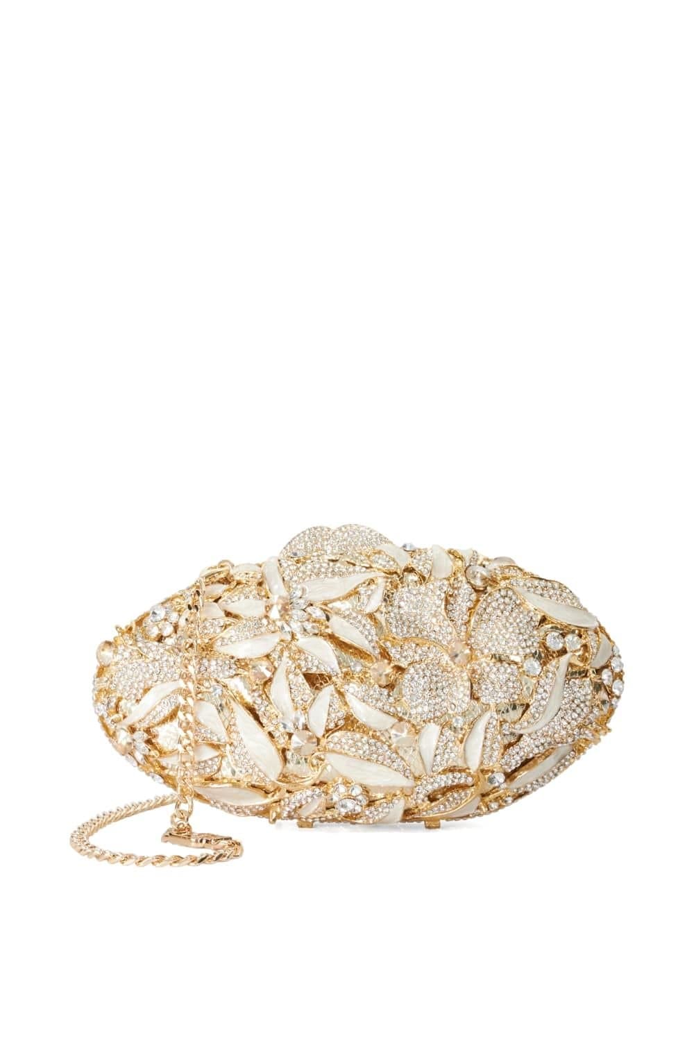 Dune London Dune London Women's 'Extravagant' Clutch in Metallics