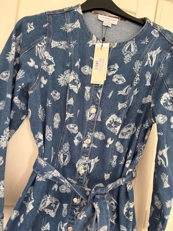 Never Fully Dressed Never Fully Dressed Denim Deloris Dress