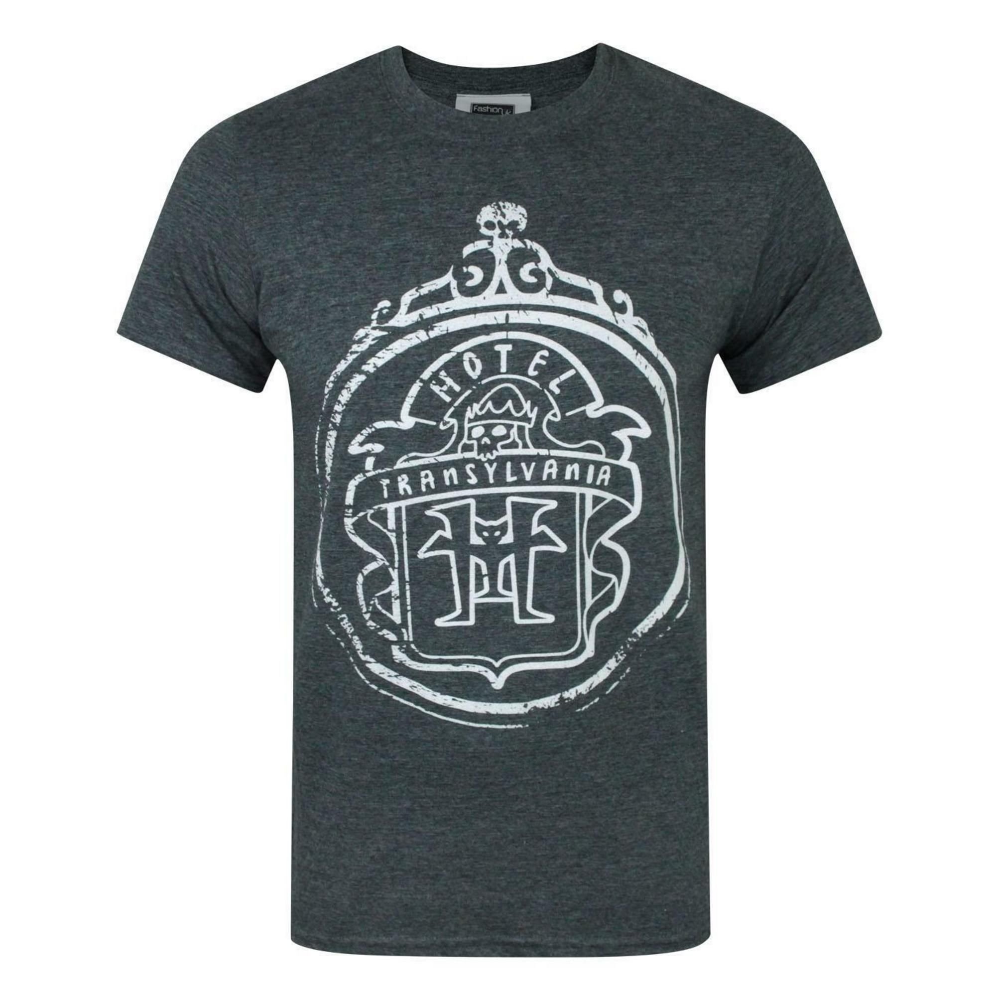 Hotel Transylvania Hotel Transylvania Men's Short Sleeved T-Shirt | Grey | Official - 3
