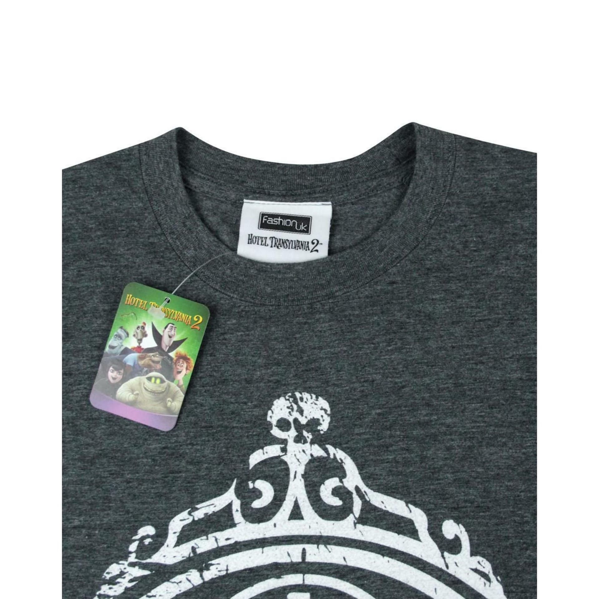 Hotel Transylvania Hotel Transylvania Men's Short Sleeved T-Shirt | Grey | Official - 4