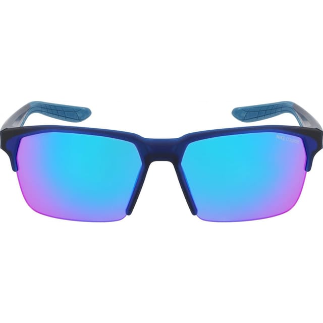 Nike Nike Men's MAVERICK-FREE-E-CU3746-451 Rectangle Sunglasses in Blue - 2