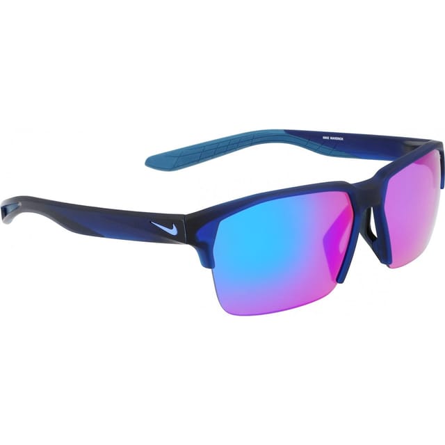 Nike Nike Men's MAVERICK-FREE-E-CU3746-451 Rectangle Sunglasses in Blue - 3
