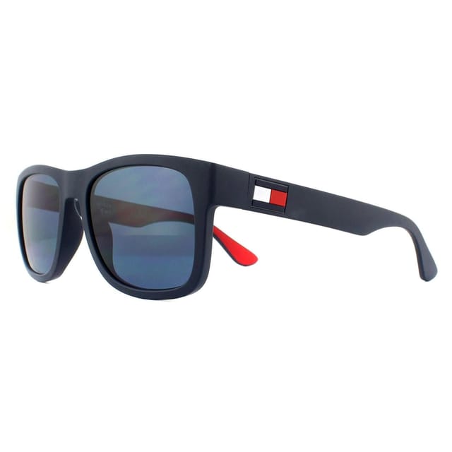 Tommy Hilfiger Tommy Hilfiger Men's Rectangle Blue Blue Sunglasses - 2