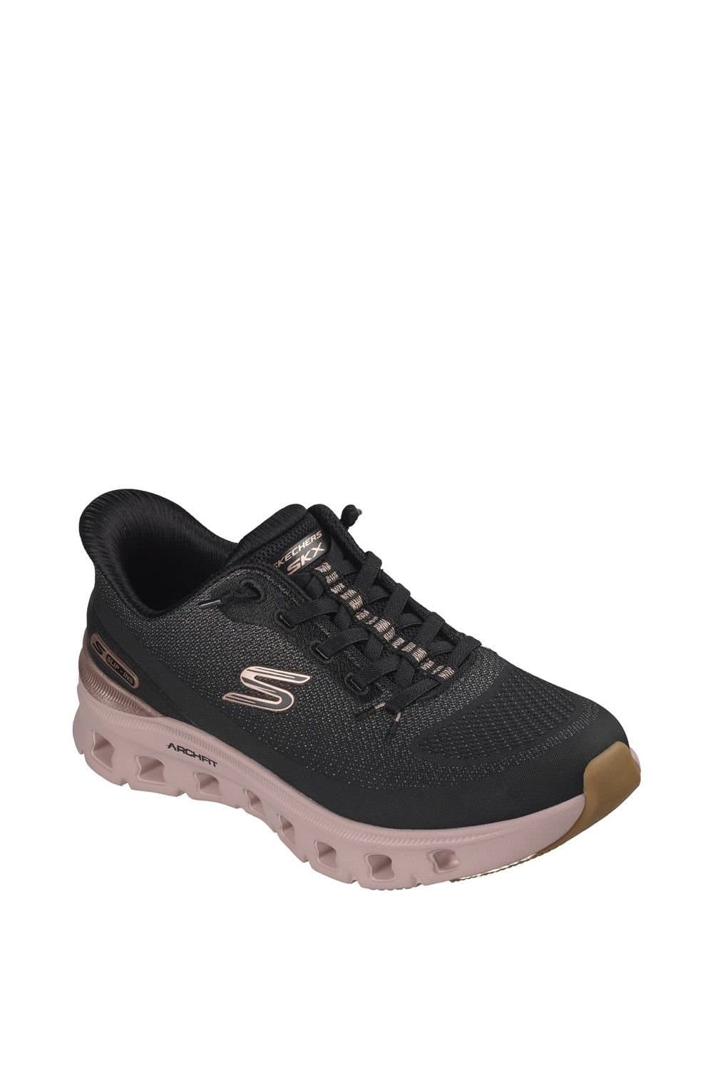 Skechers Skechers Women's Arch Fit Glide-Step Pro Golden Pace Trainer in Black